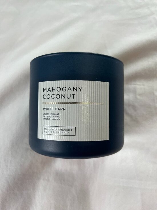 Bath & Body Works Other - Bath & Body Works Mahogany Coconut 3-Wick Candle